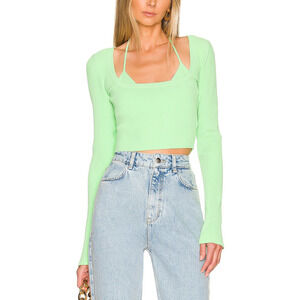 Gauge81 'Yukita' Green Rayon Top Size XS